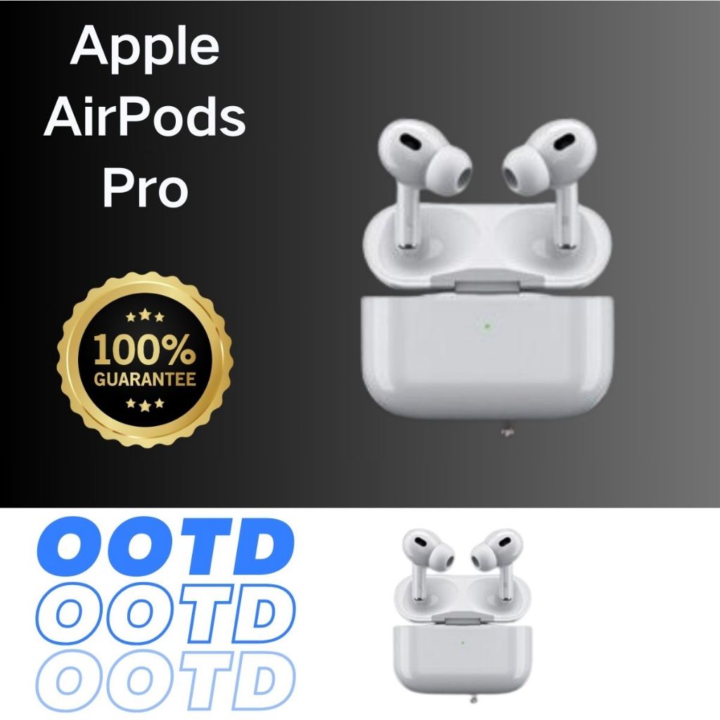 【RAJA SPEAKER】 Apple AirPods Pro With Wireless Charging Case Second Original 100%