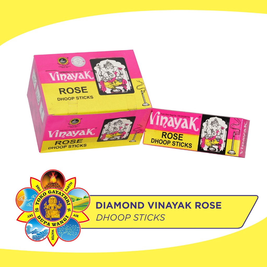 Dupa India Aromaterapi Dhoop - Vinayak Rose