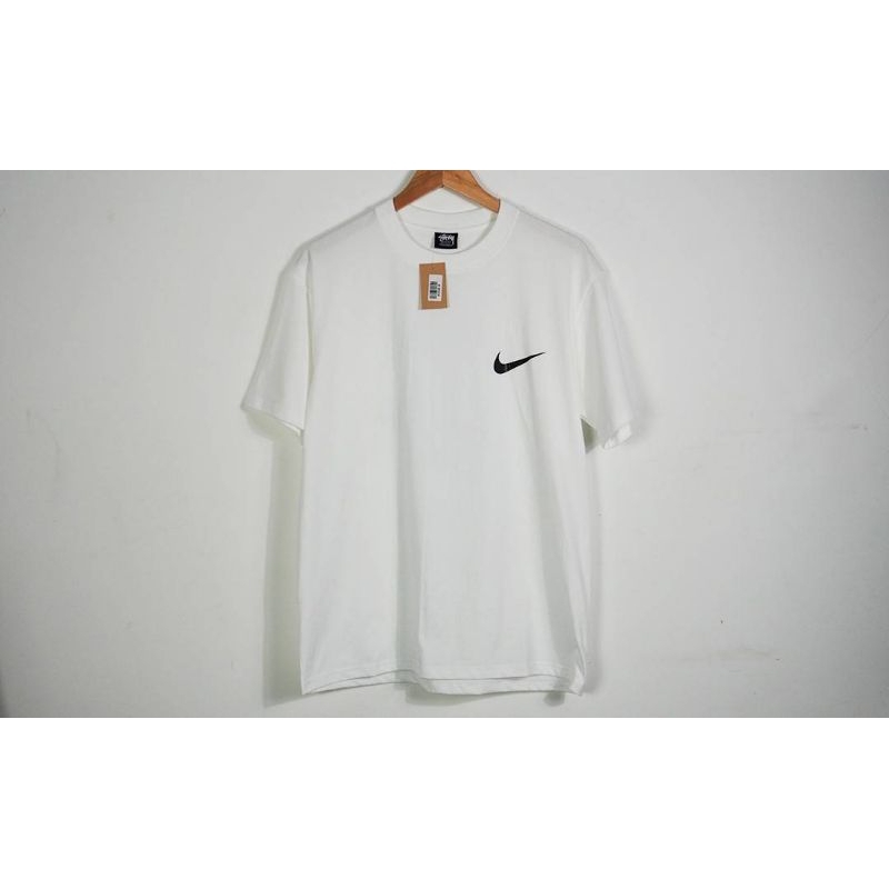 NIKE X STUSSY THE WIDE WORLD TRIBE T-SHIRT WHITE