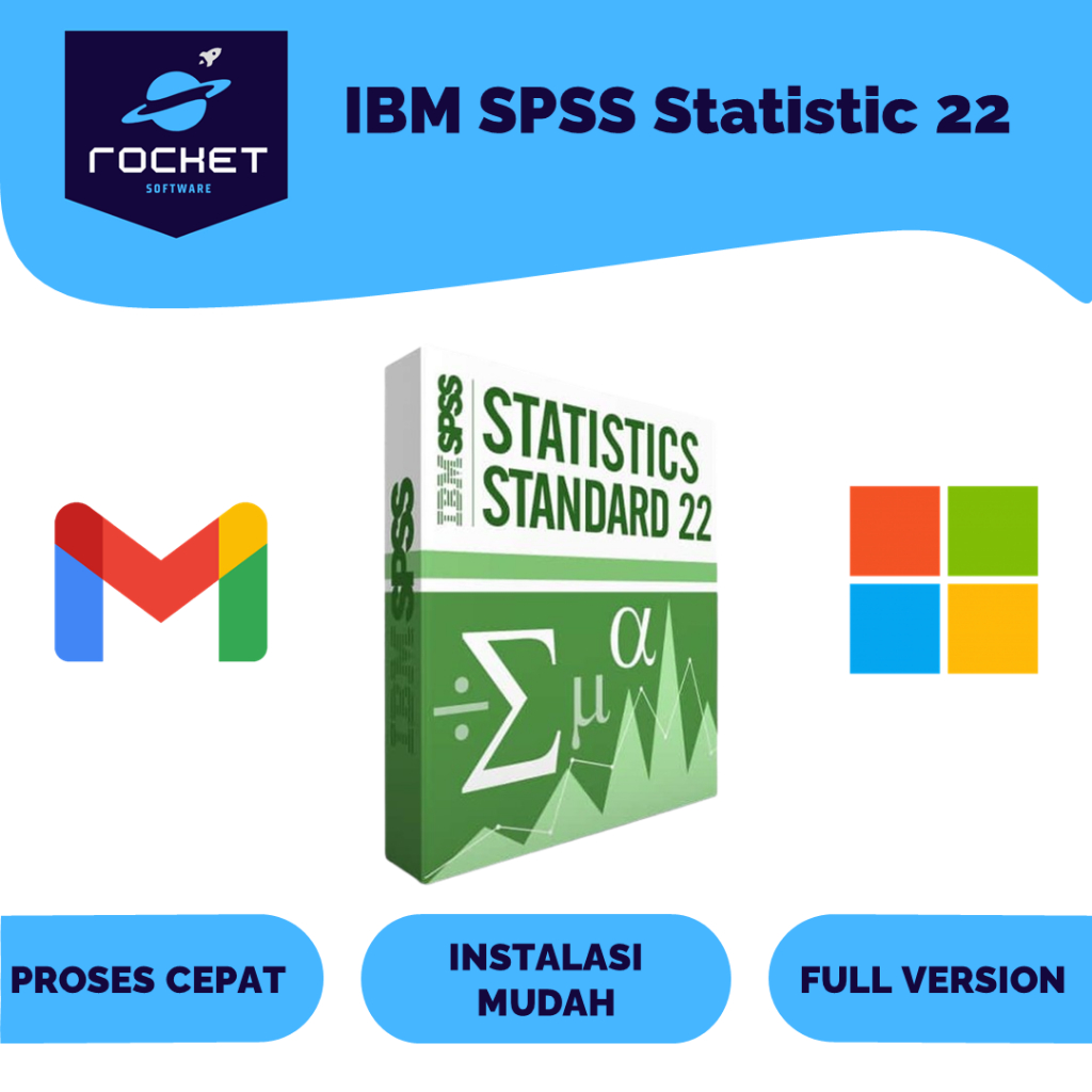 IBM SPSS Statistics Full Version No Trial | IBM SPSS 22 Promo Software Windows PC Laptop Statistik B
