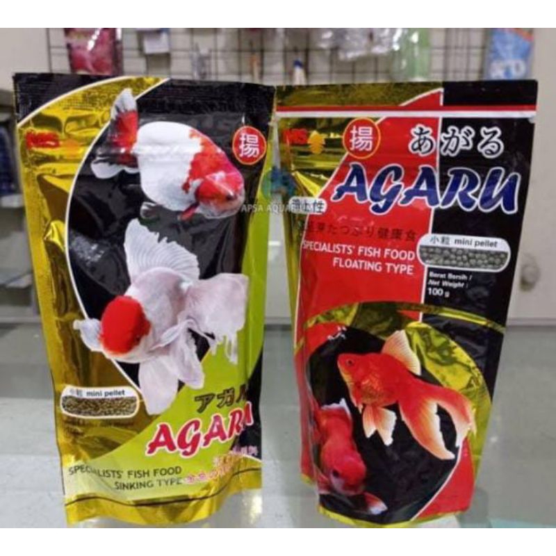 PAKAN AGARU (FLOATING & SINKING)