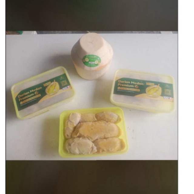 

Paket Durian medan free degan jelly , Tom Yum instan , bakso urat , Degan Jelly