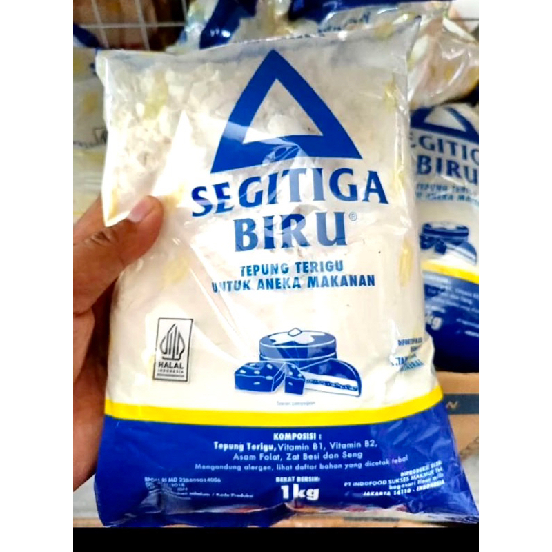 

❤️snackkitamjk❤️TERIGU SEGITIGA BIRU KEMASAN 1KG