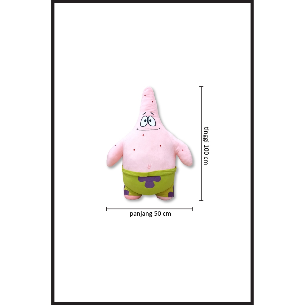 Dreamtoys96 Boneka Patrick Boneka Karakter Spongebob Patrick Ukuran Giant
