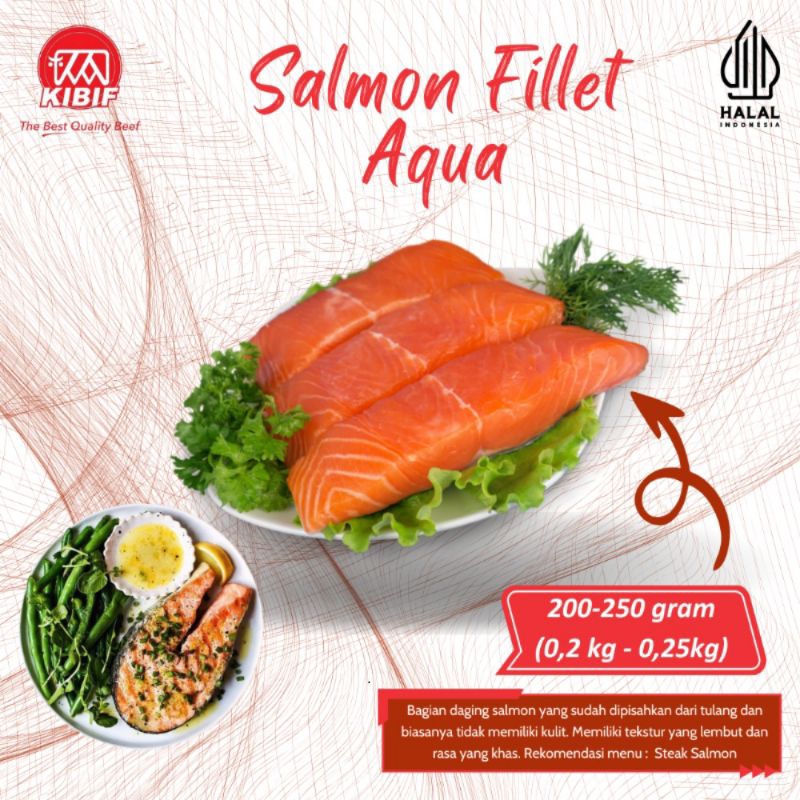 

Salmon Fillet size 200gr-250gr
