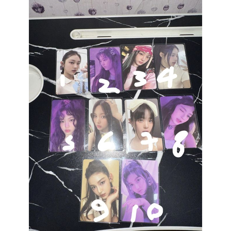 photocard newjeans offcial Weverse album get up