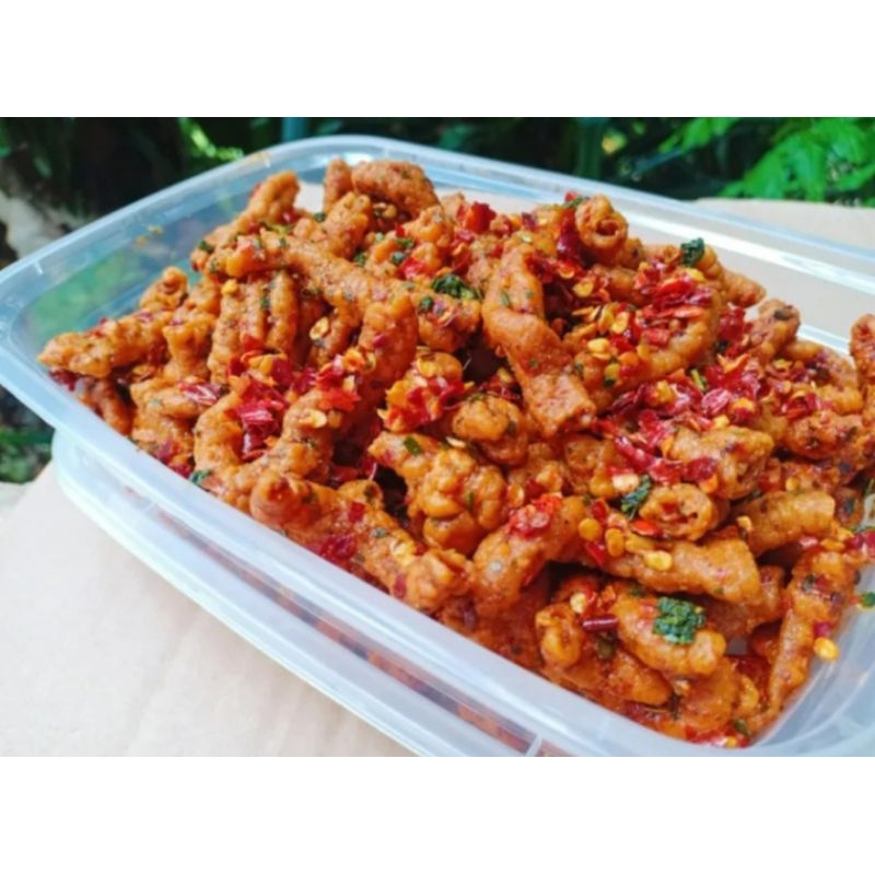 

keripik usus krispi exsra pedas 200gram