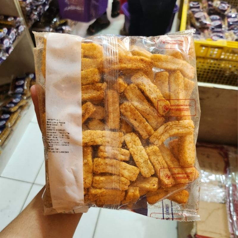 

Kerupuk Stik Udang Pedas Snack 5000 Murah Meriah Khas Cimahi Bandung