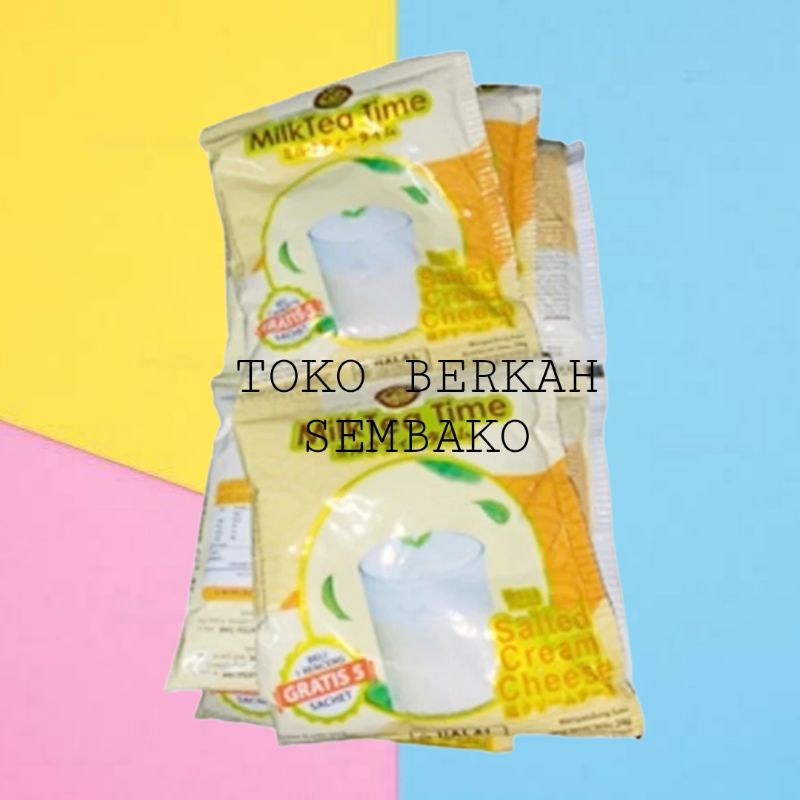 

(RENCENG) Minuman MILK TEA TIME Salted Cream Cheese Isi 10pcs