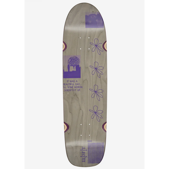 Skateboard Globe Shooter 8.6" Deck - Misfit/Purple Prose / Jual Papan Skateboard Globe