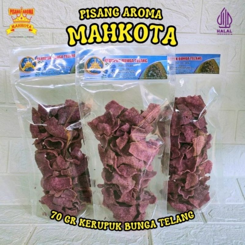 

Kerupuk Bunga Telang 70 gram