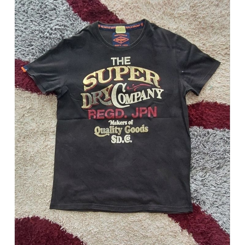 KAOS SUPERDRY ORIGINAL SECOND BRANDED