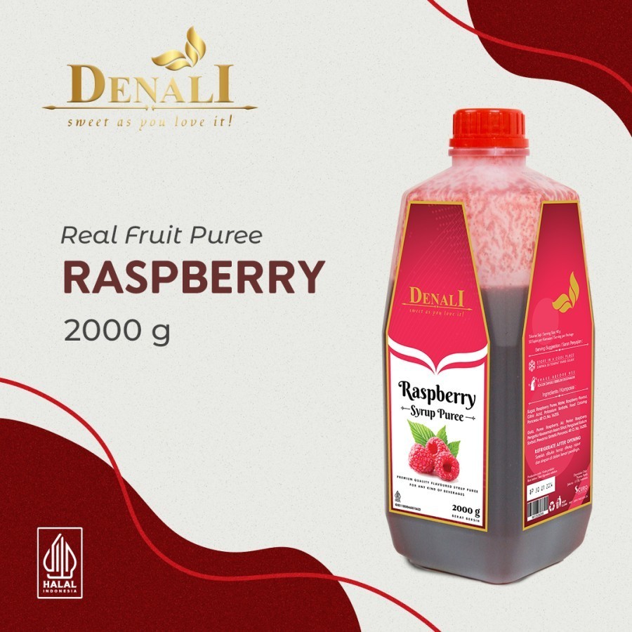 

Denali Puree Raspberry 2kg