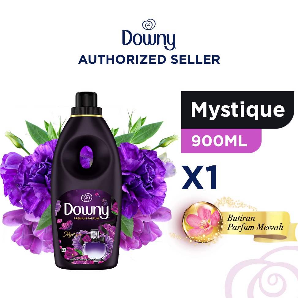 RealPict Downy Premium Parfum Mystique Pewangi dan Softener Botol 9 ml