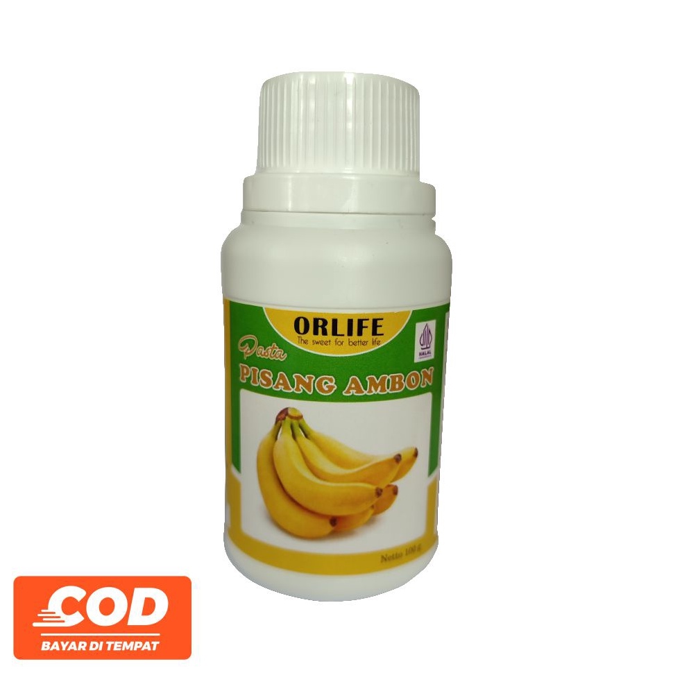 

OKI893 murah Pasta Rasa Pisang Ambon 1 Gram Orlife