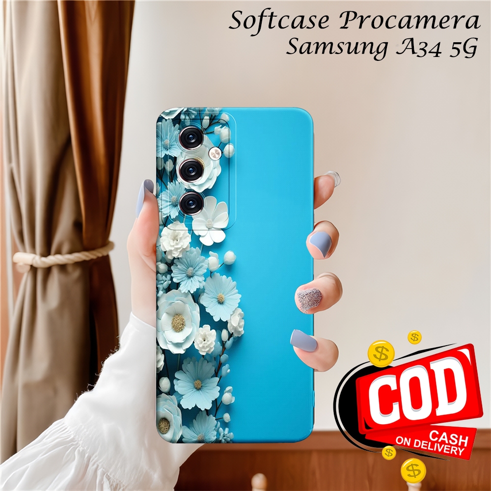 Softcase Hp SAMSUNG GALAXY M34 -  M34 5G 2023 Case SAMSUNG GALAXY M34 5G Terbaru  Fashion Case AESTH