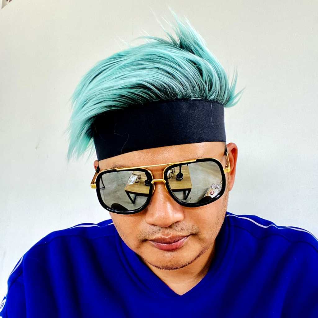 [Warna Tosca] Topi Rambut Palsu | Topi Wig | Wig Topi |Topi Wig Gojo Satoru |Wig Gojo Satoru | Topi 