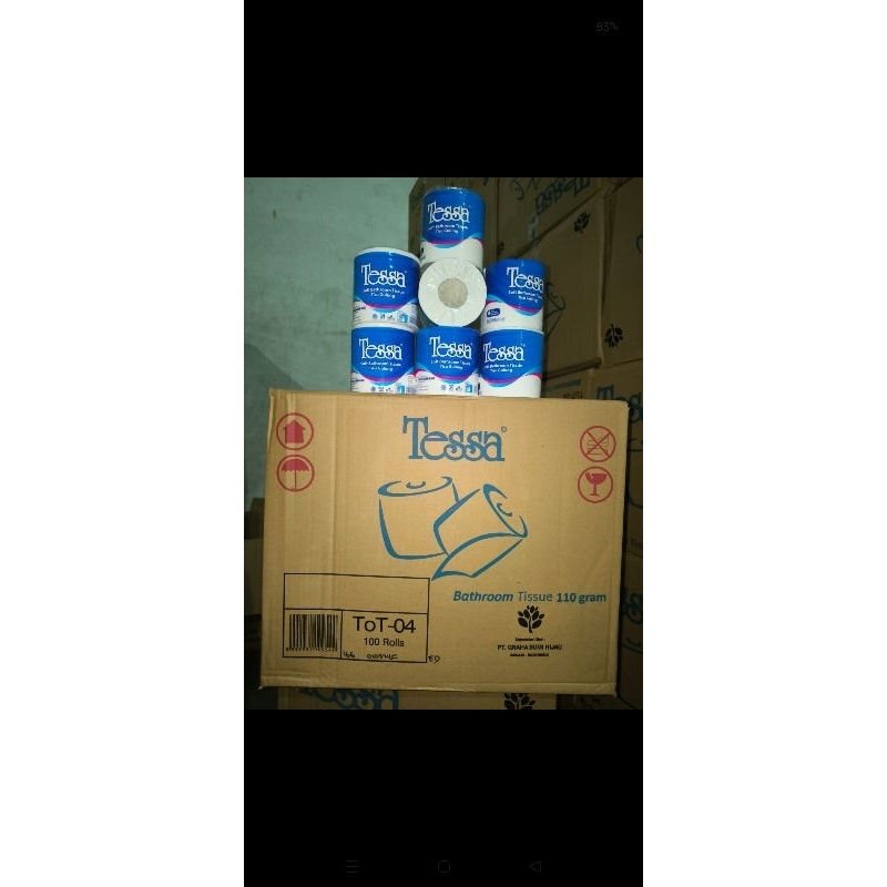 TISSUE TESSA ROLL TOT 04 ( TISSUE TOILET )