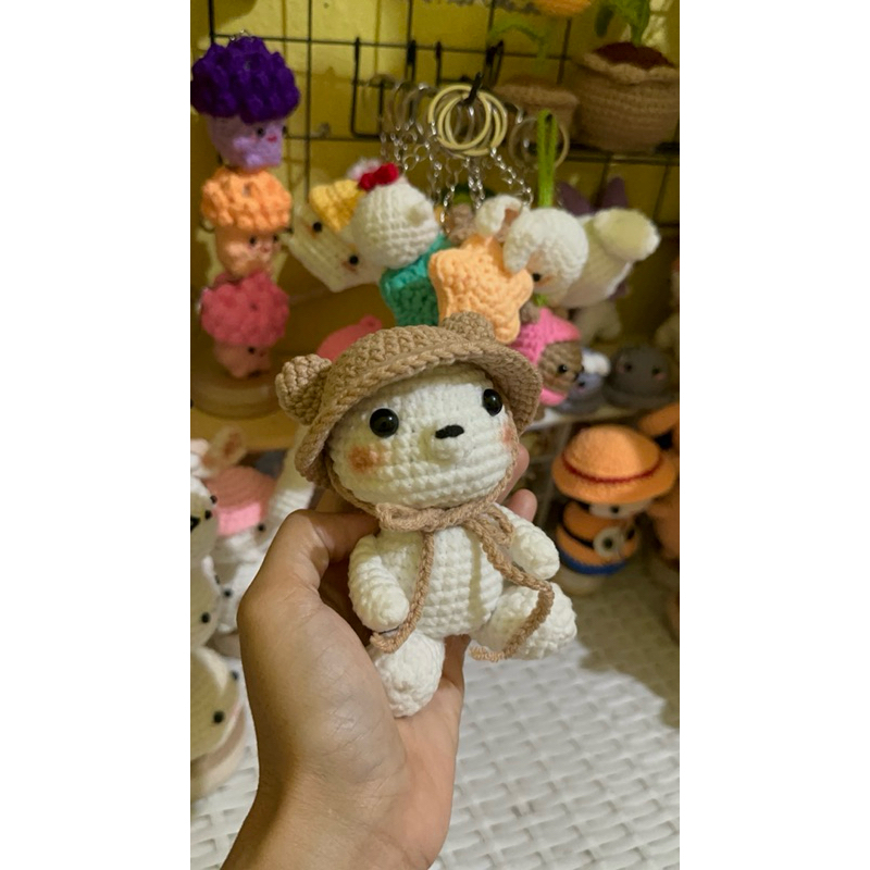 BEAR AMIGURUMI/BONEKA RAJUT BERUANG