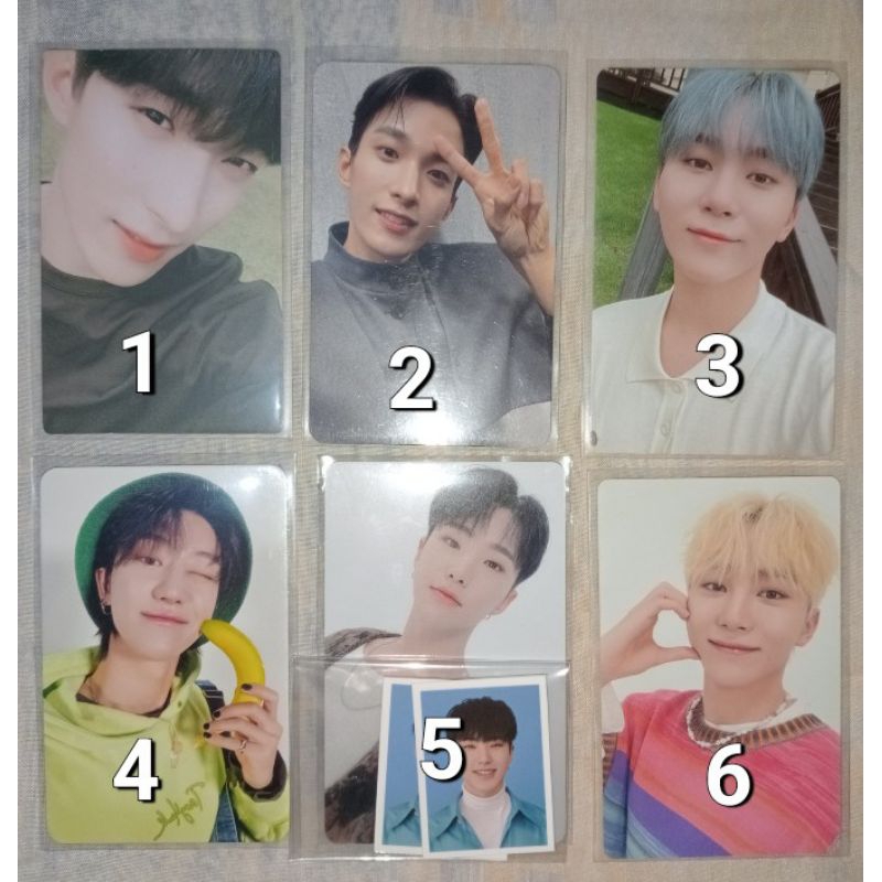 Photocard Scoups Jeonghan Joshua Jun Wonwoo Woozi Hoshi Dokyeom Mingyu Minghao Seungkwan Vernon Dino