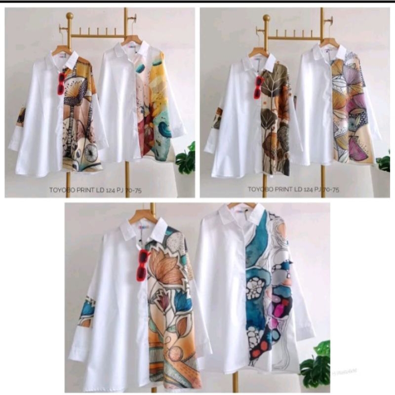 blouse katun toyobo import/atasan wanita