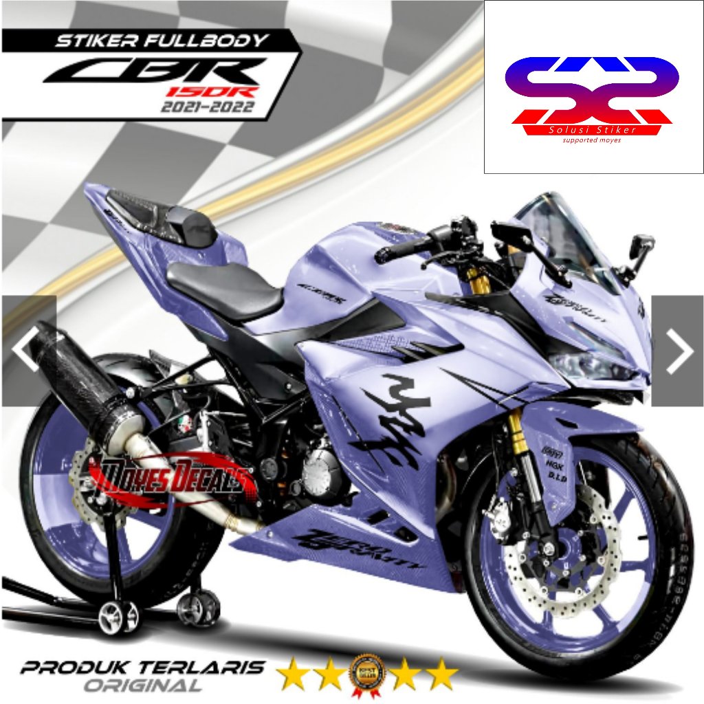 TERBARU Stiker Motor CBR 150R Fullbody Decal Honda CBR 2021/2022
