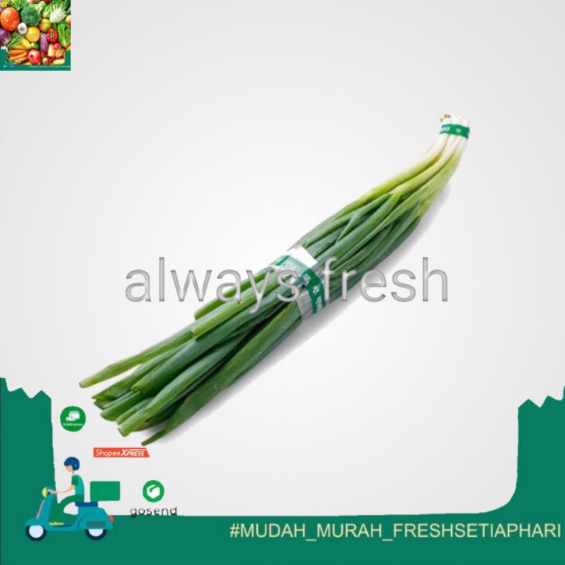 

daun bawang 250g - always fresh