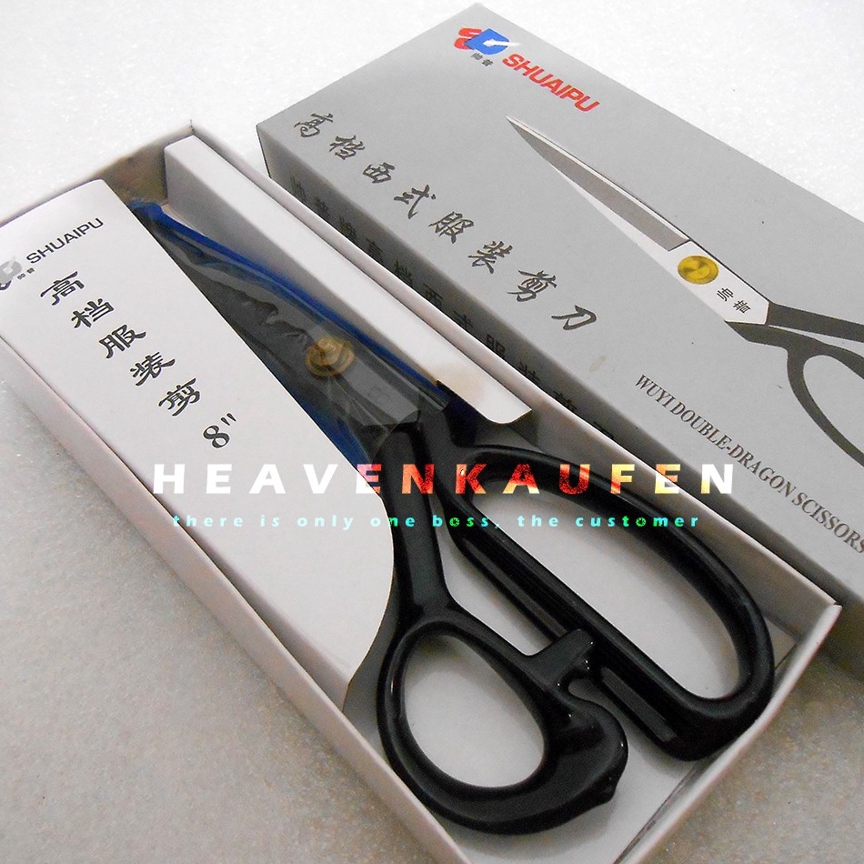 

NYC616 Penjualan TerbaikCOD Gunting Jahit Gunting Kain Konveksi Merk Shuaipu 8 inch Fashion Clothing Scissor