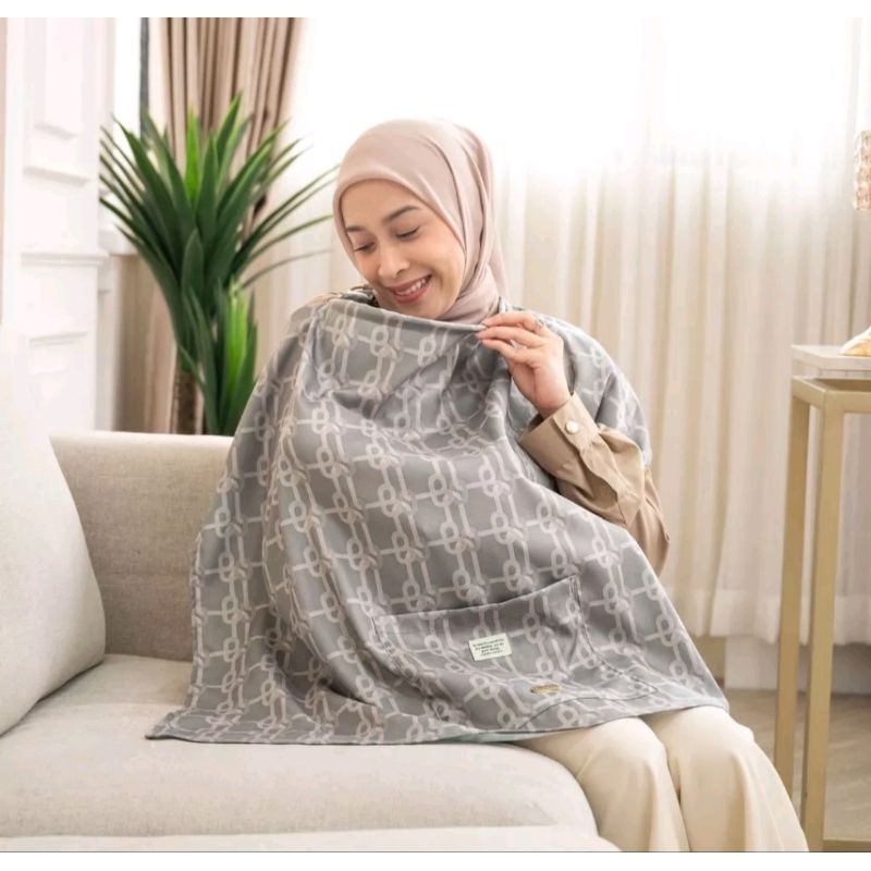 Boonaboo Sienna Nursing Apron Moss Green