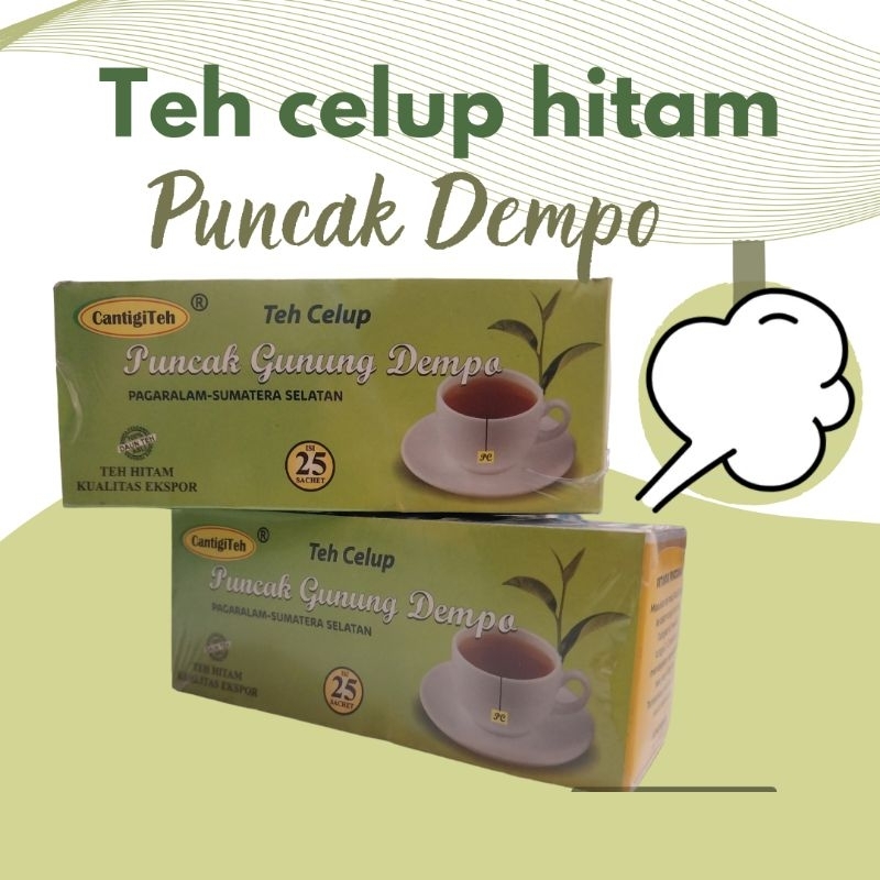 

Teh celup hitam asli gunung dempo