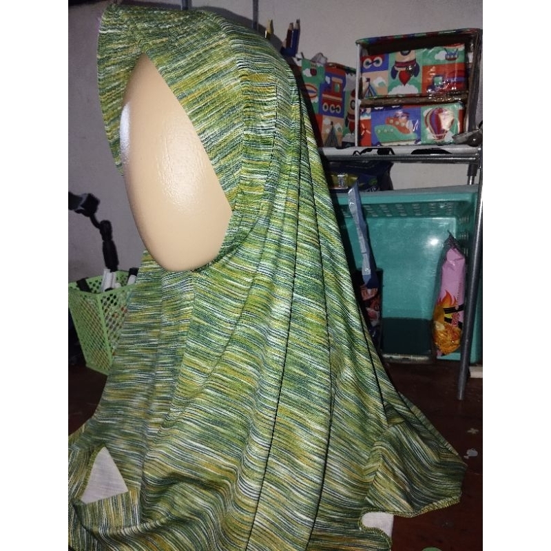 preloved hijab instan elzata