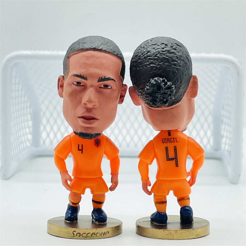 Soccerwe Soccer Action Figure Virgil Van Dijk Netherlands Belanda