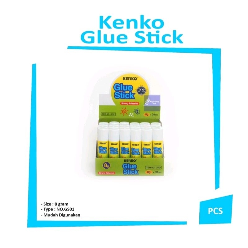 

Lem Glue Stick 8 Gr Kenko 1pcs