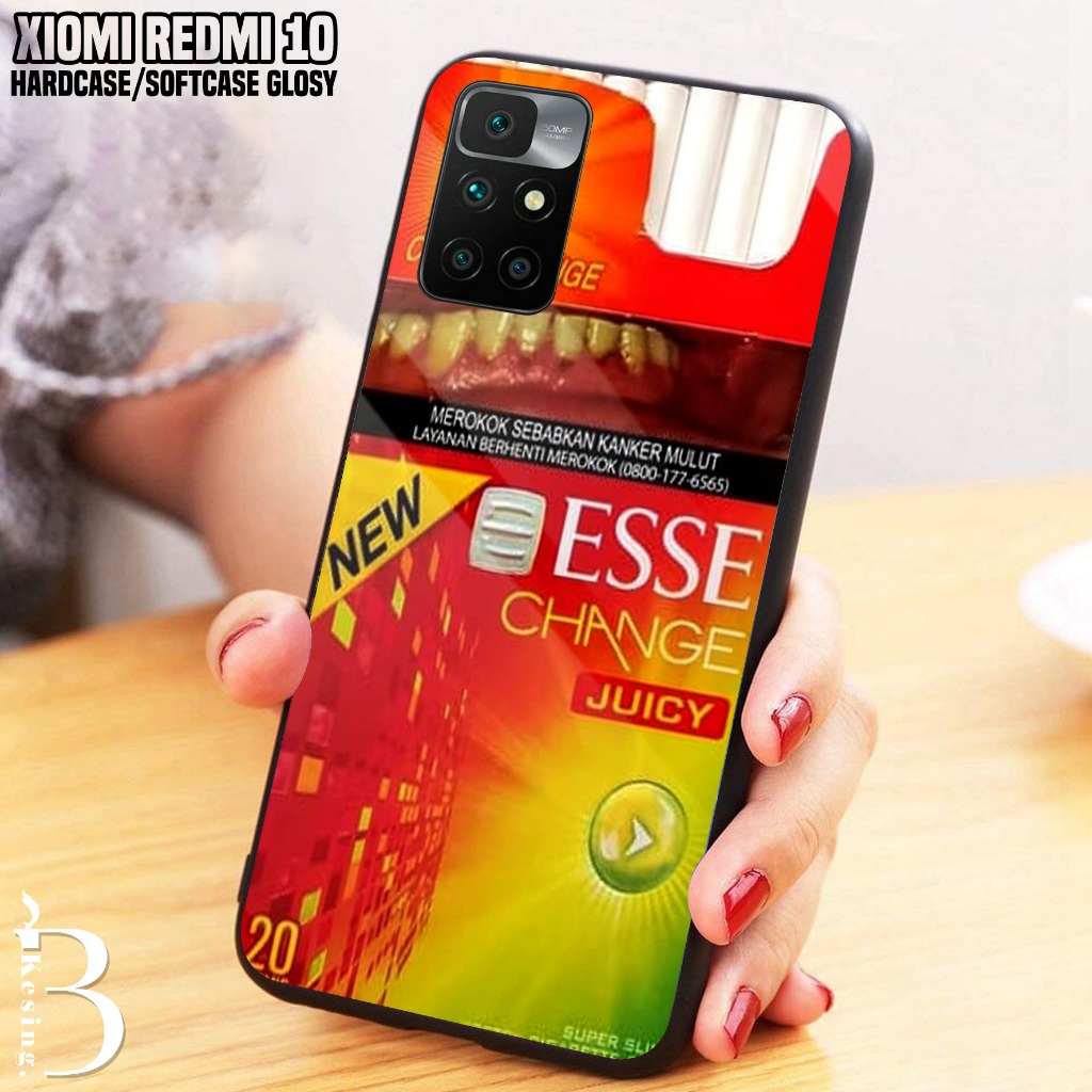 Case Xiaomi Redmi 10 2022 - Casing Hp Xiaomi Redmi 10 2022 Motif ESS - Silikon Hp Xiaomi Redmi 10 20