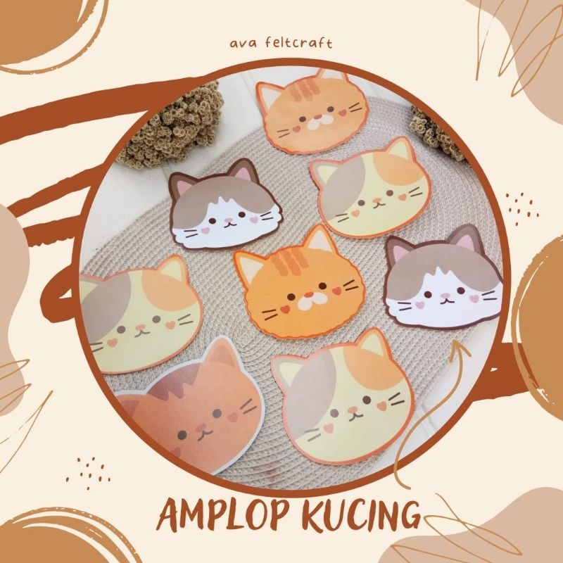 

Amplop Lebaran gambar kucing