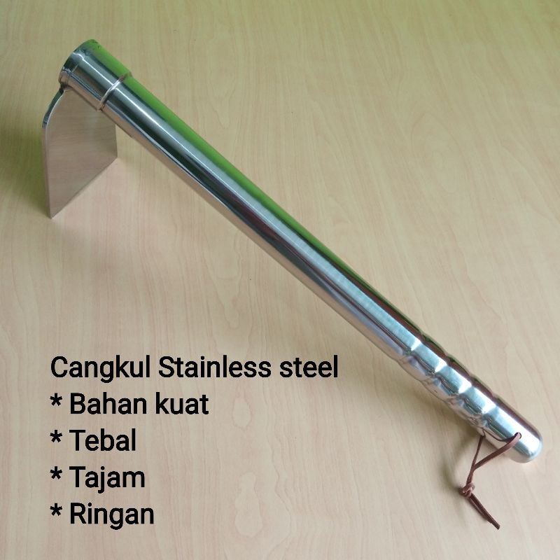 Cangkul Stainless steel, alat gali hunting metal detector, hobi outdoor dan petualangan. Minelab,Gar