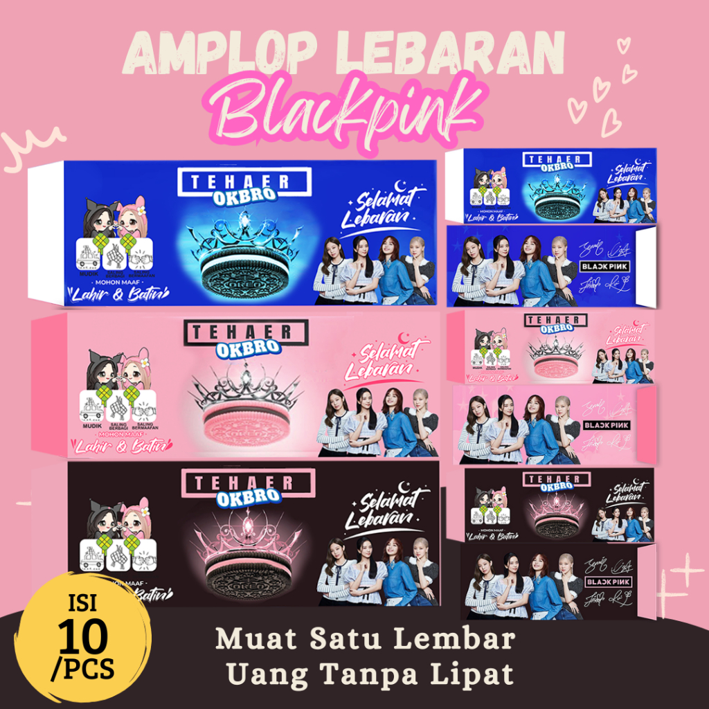 

amplop lebaran tema blackpink TERBARU RAMADHAN SALE
