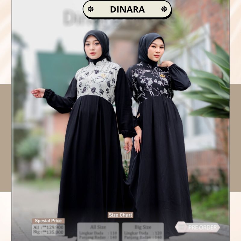 GAMIS RAYON ✓ DINARA GAMIS FEE FASHION MATT RAYON PREMIUM TERLARIS BISA COD ✔️