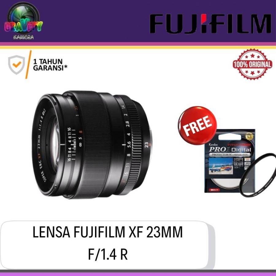 LENSA FUJIFILM XF 23MM F1.4 R / FUJIFILM XF 23MM F1.4 R