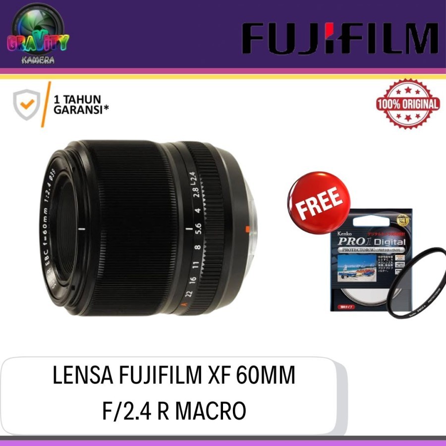 LENSA FUJIFILM XF 60MM F2.4 R MACRO