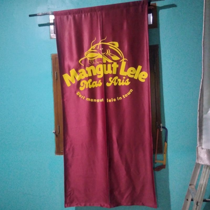 Link custom tirai noren gorden jepang orderan nama akun ndandwi / akun toko Daffian Farm