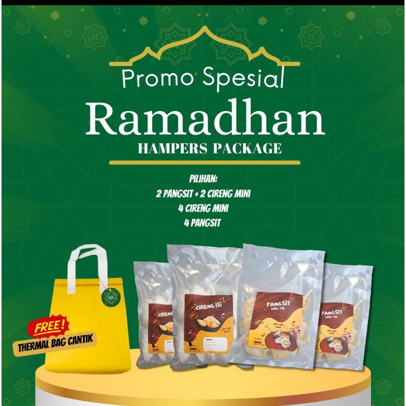 

RAMADHAN PACKAGE / CIRENG MINI ISI / PANGSIT HAMPERS LEBARAN