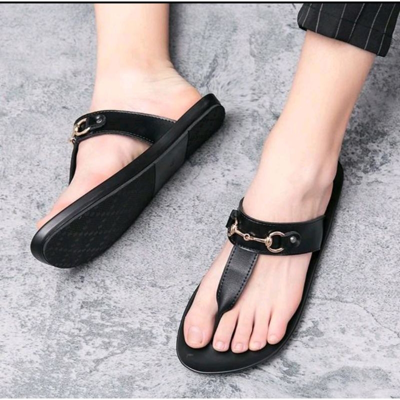 Sandal Slop Pria Kekinian RF-24.CO/Style Terbaru 2024 sandal sultan