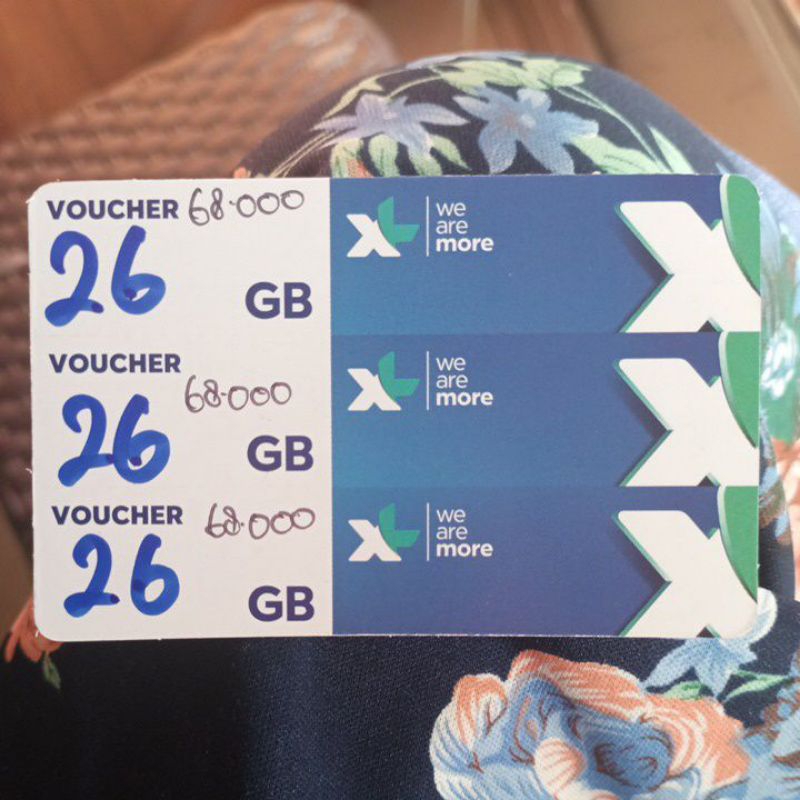 Voucher XL 26 GB 30 HARI JATENG