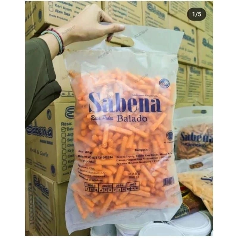 Sabena Stik Rasa Balado 1 dus isi 5 bungkus Ready
