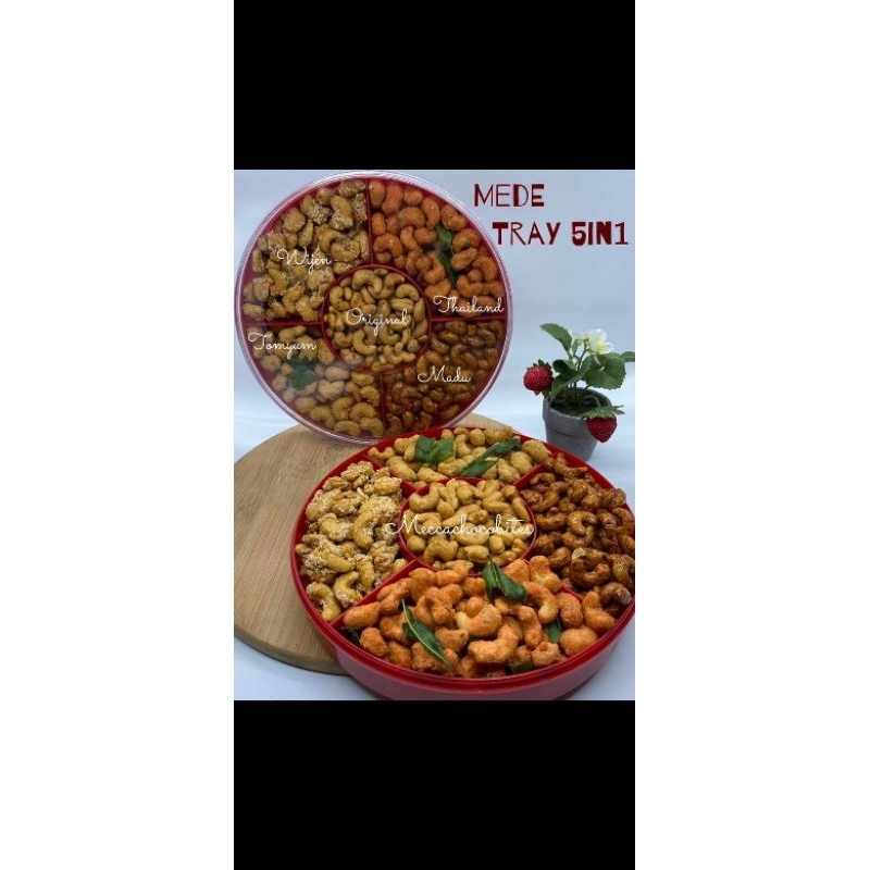 

Kacang Mede 5 in 1 All varian Thailand, Madu,crispy, original , wijen/Mede Murah / Renyah