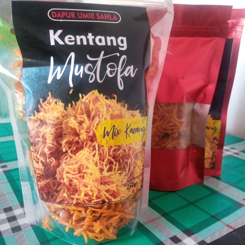

kentang mustofa dan kering tempe DAPUR UMIE SAHLA