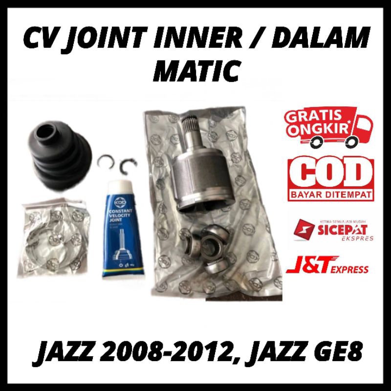 CV Joint Inner / Dalam Jazz 2008 2009 2010 2011 2012 Jazz GE8 Matic