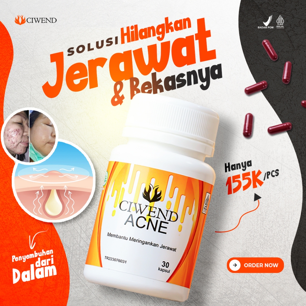CIWEND ACNE PIL PENYEMBUHAN JERAWAT DARI DALAM