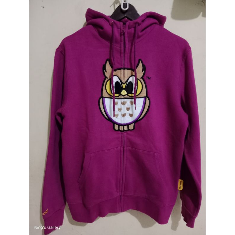 HOODIE ZIPPER PANCOAT POP OWL